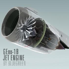 GEnx-1B Jet Engine